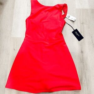 Abercrombie & Fitch YPB SculptLUX Red Mini Dress with built in shorts